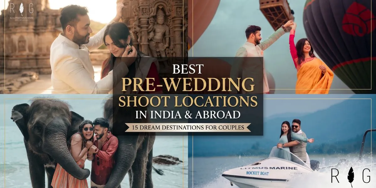 Best pre-wedding shoot locations in India & Abroad: 15 dream destinations for couples