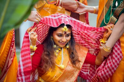 bengali haldi ceremony