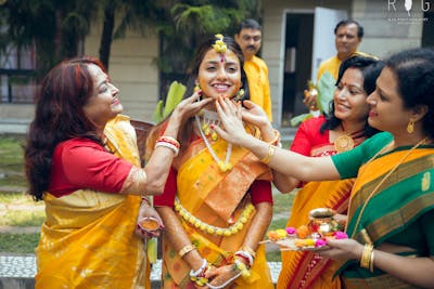 bengali haldi ceremony