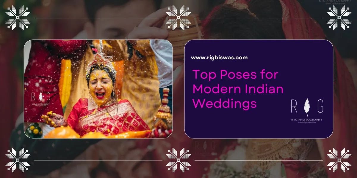 Top Poses for Modern Indian Weddings