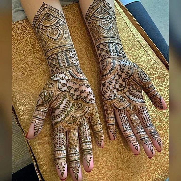 simple easy mehndi designs for hands | mehndi designs for hands for  begineers - YouTube