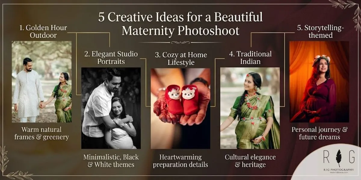 5 Creative Ideas for a Beautiful Maternity Photoshoot