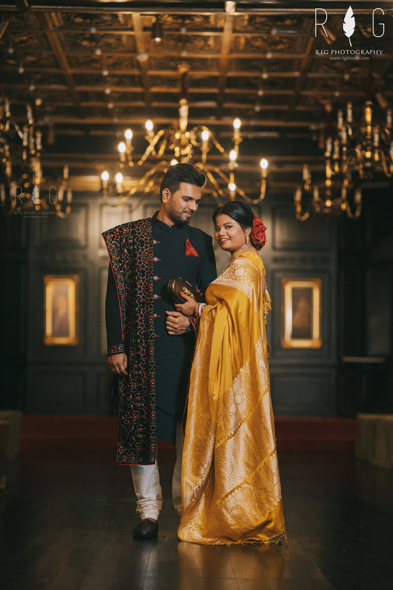 sherwani couple dress