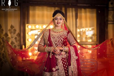 beautiful bengali bridal photoshoot