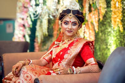 bengali bride photoshoot