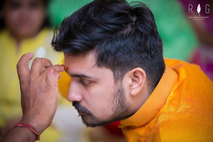 Tilak - Bihari wedding ritual