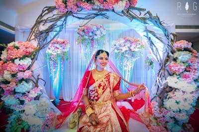 beautiful bengali bride