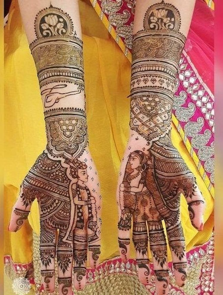 mehndi design for wedding