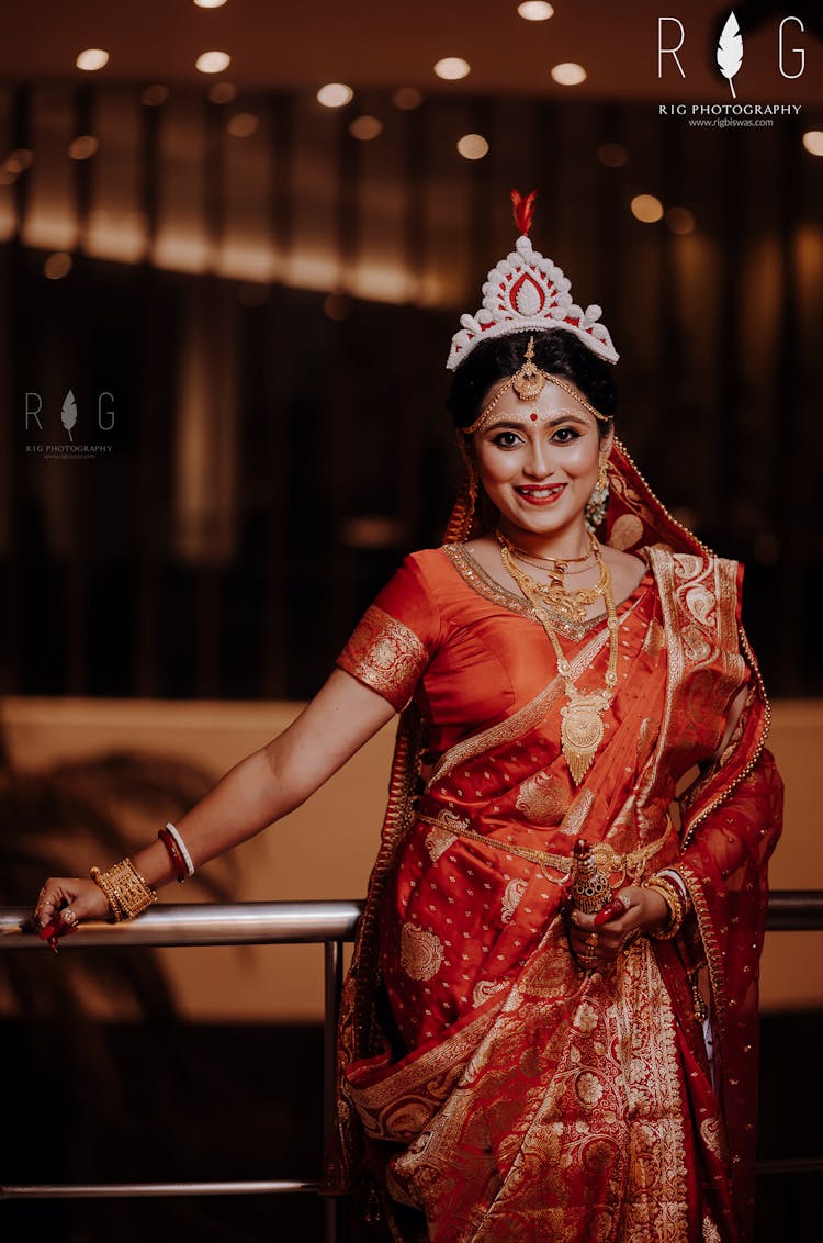 bengali bride mukut design