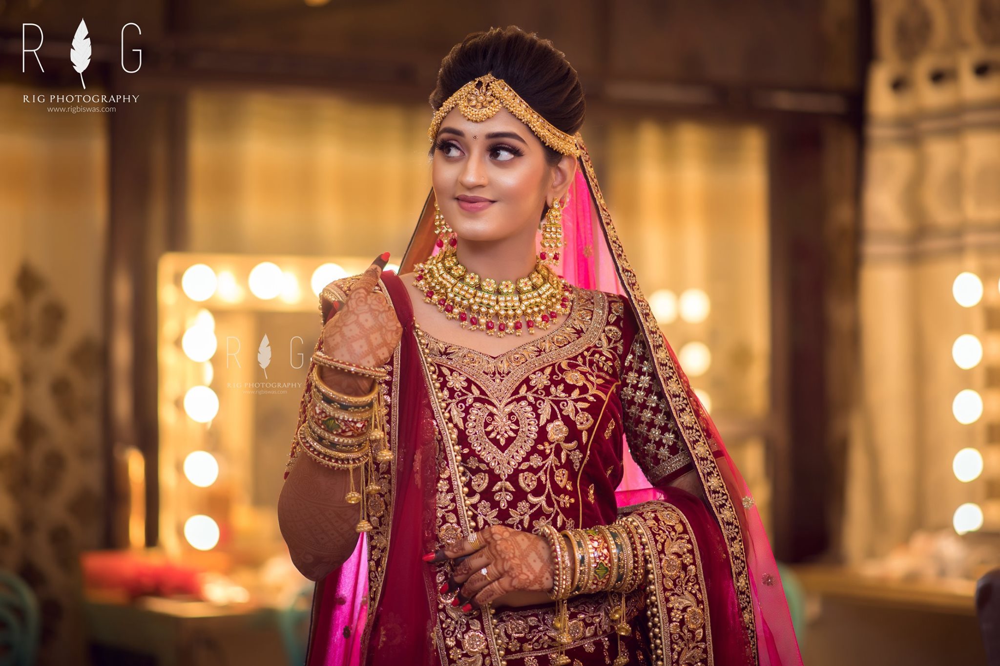 beautiful bengali bride