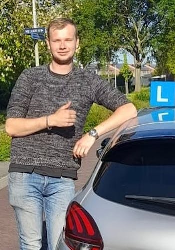 Andy Zijlstra geslaagd