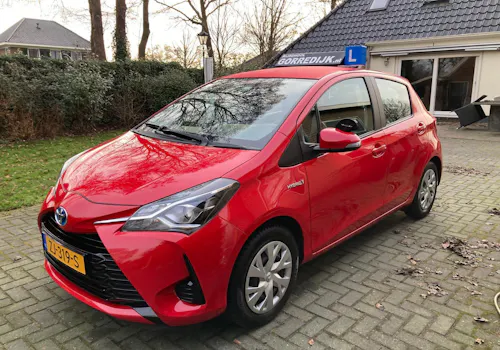 Elsa geslaagd voor haar rijbewijs