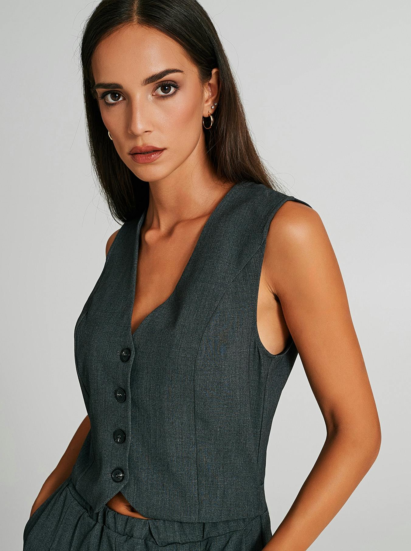 gilet grigio Rinascimento
