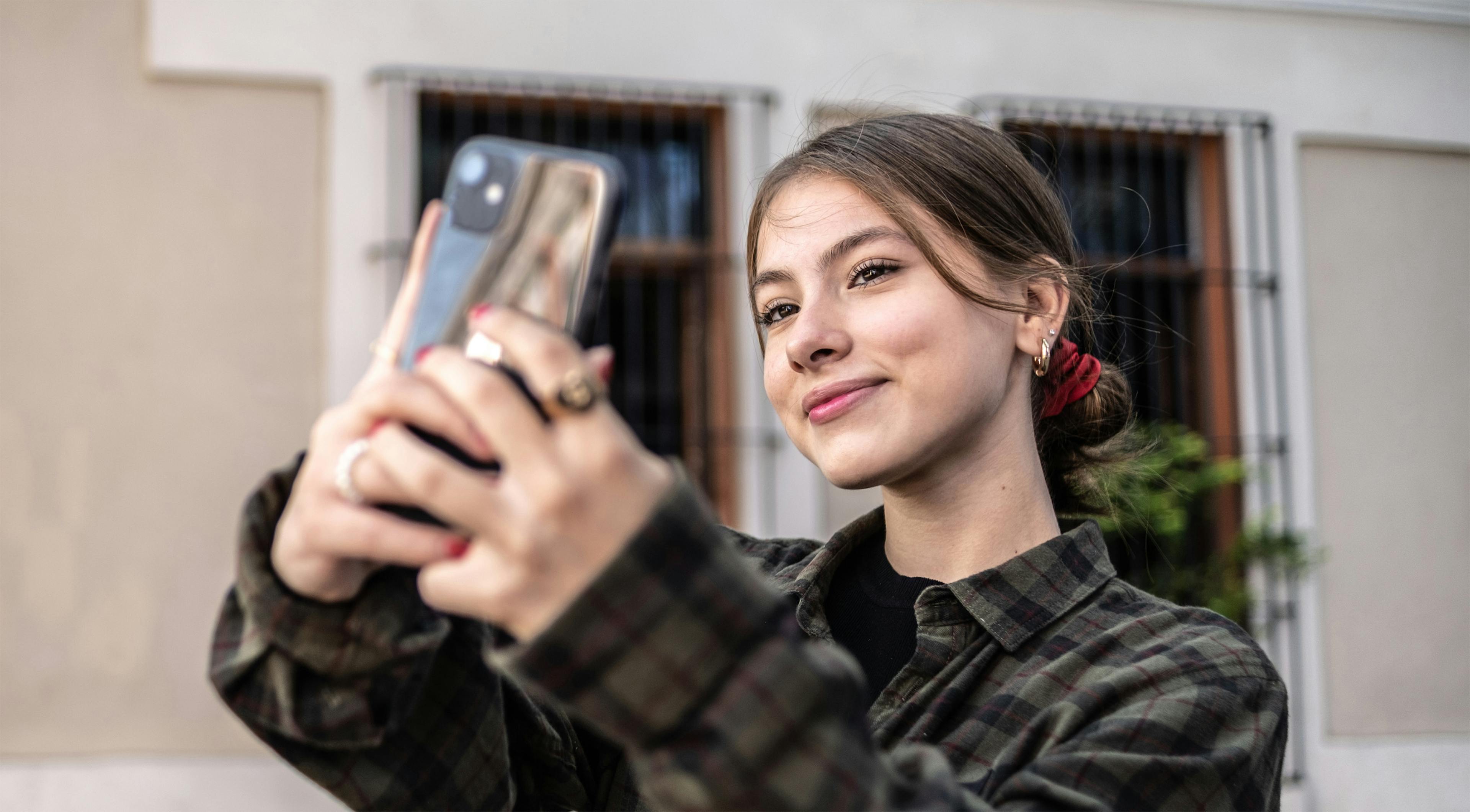 Selfie ragazza