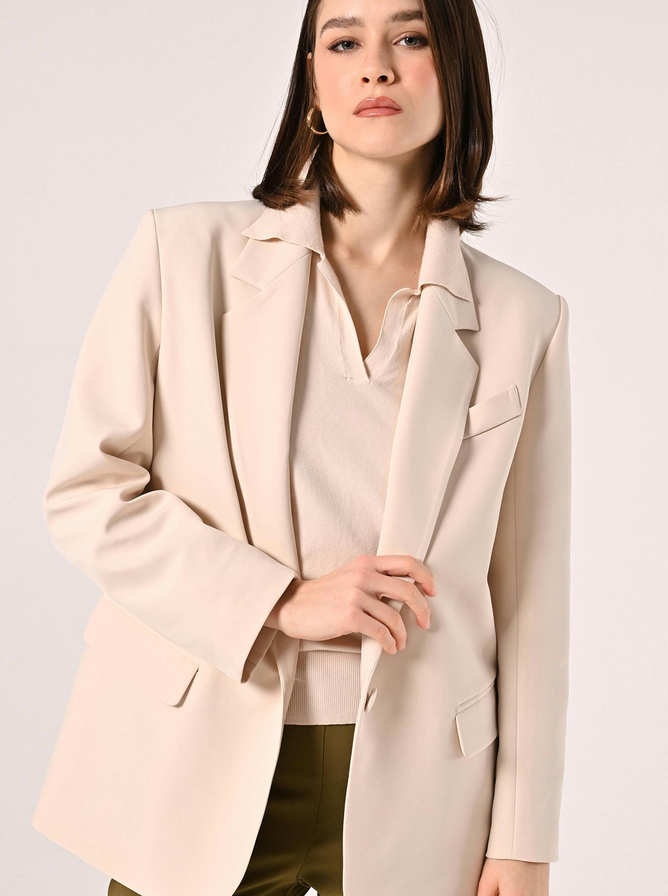 Giacca beige