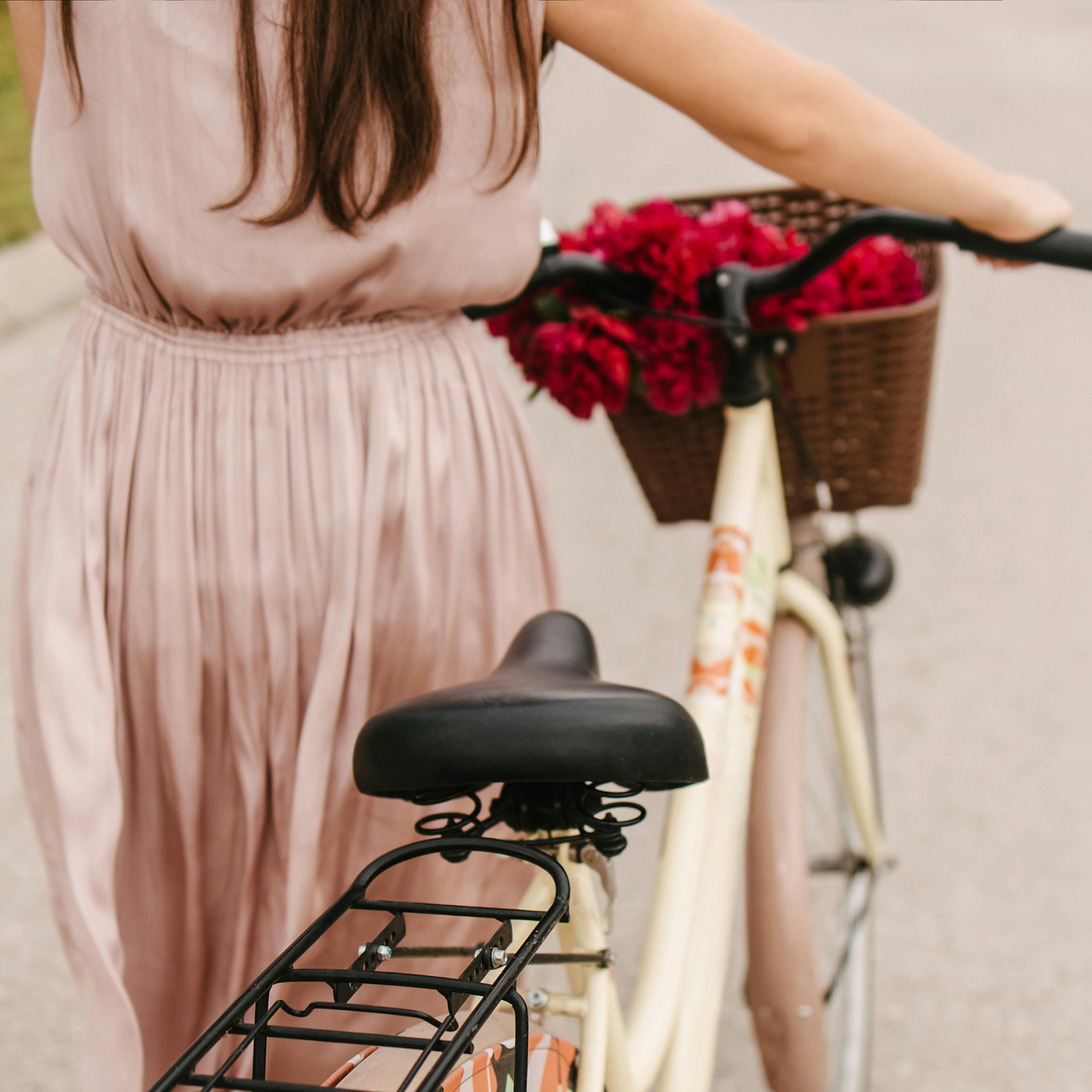 Persona in bicicletta