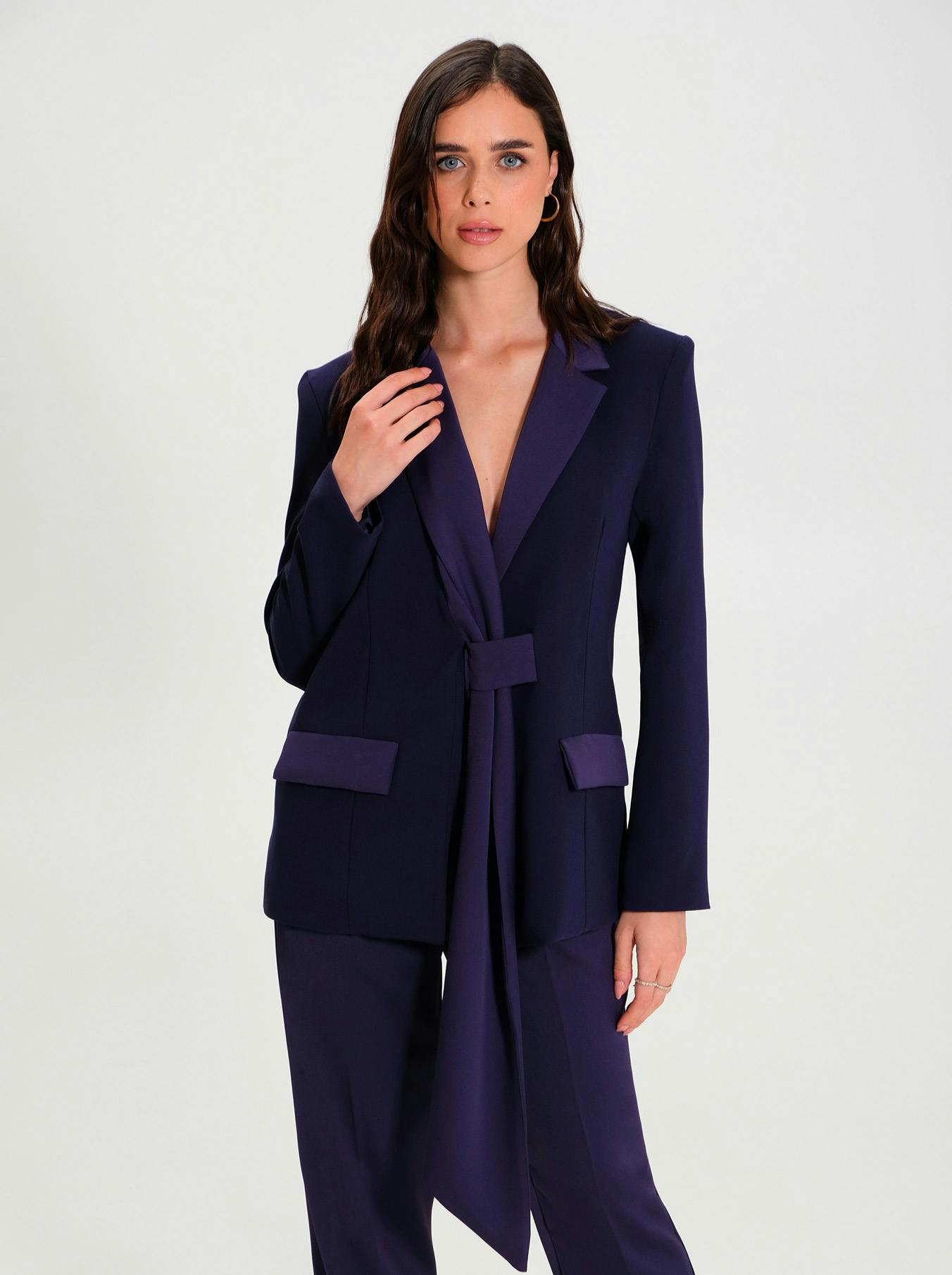 Tailleur blu Rinascimento