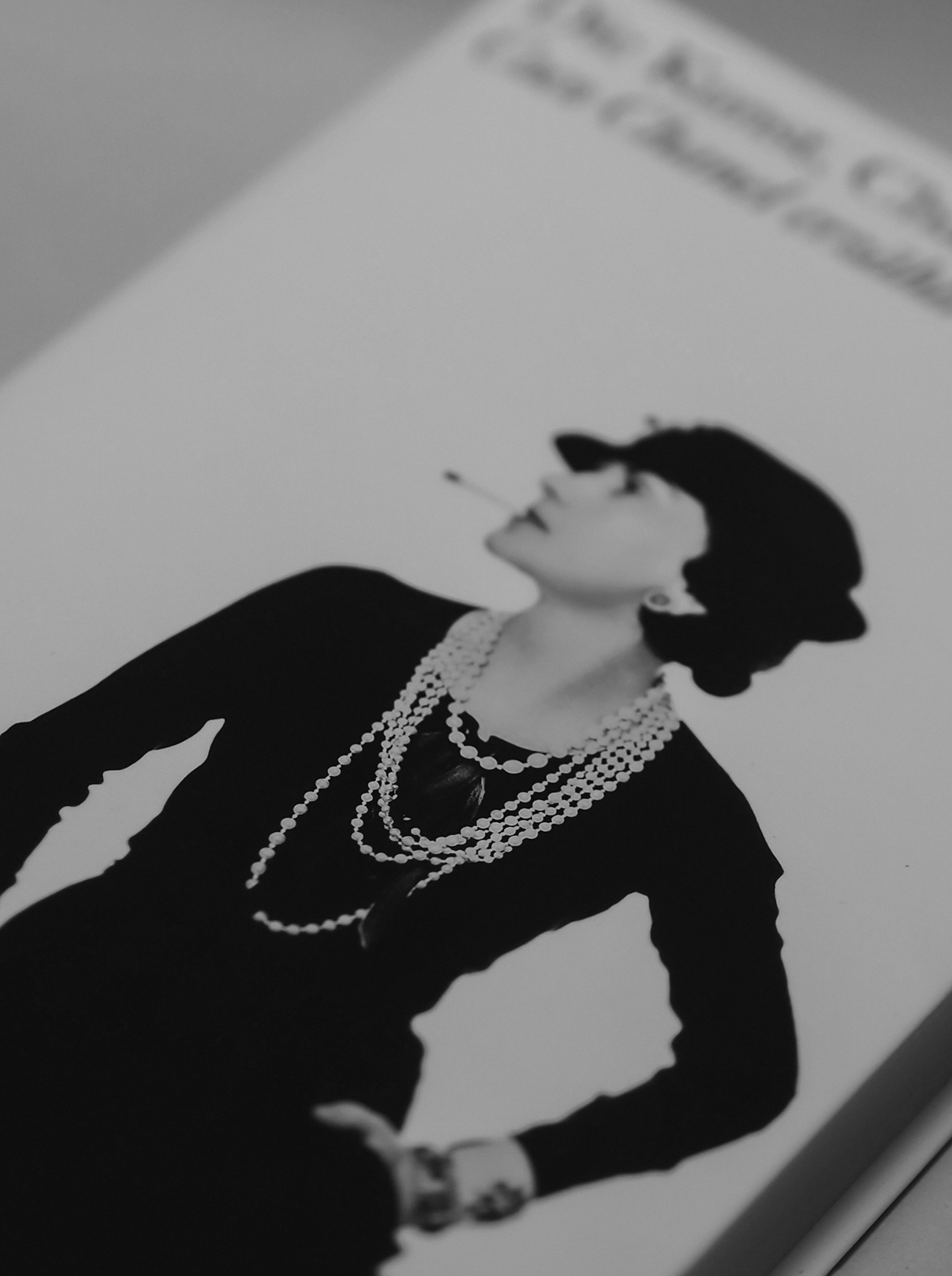 Immagine Coco Chanel bianco e nero