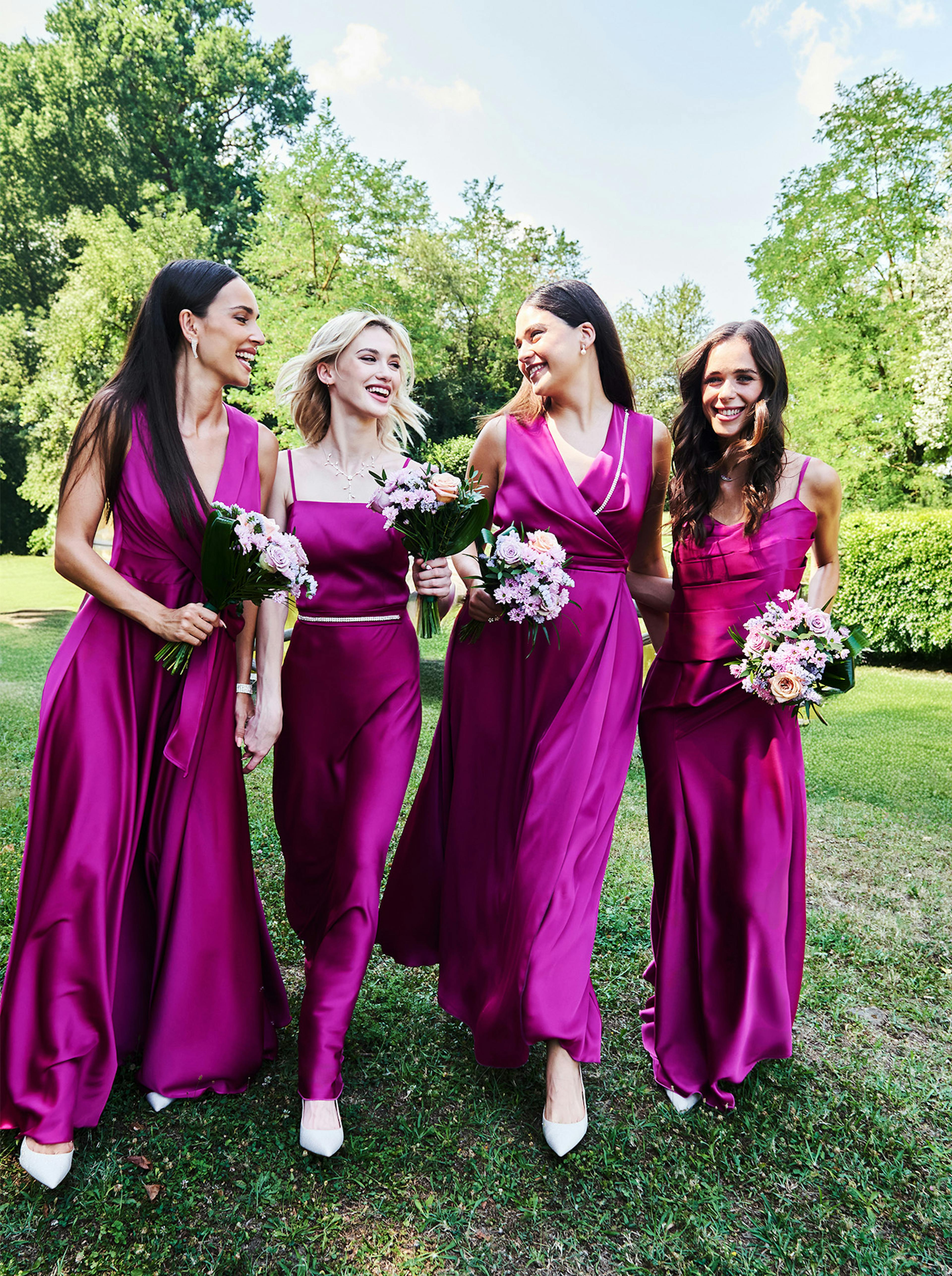 Raspberry Ceremony Dresses