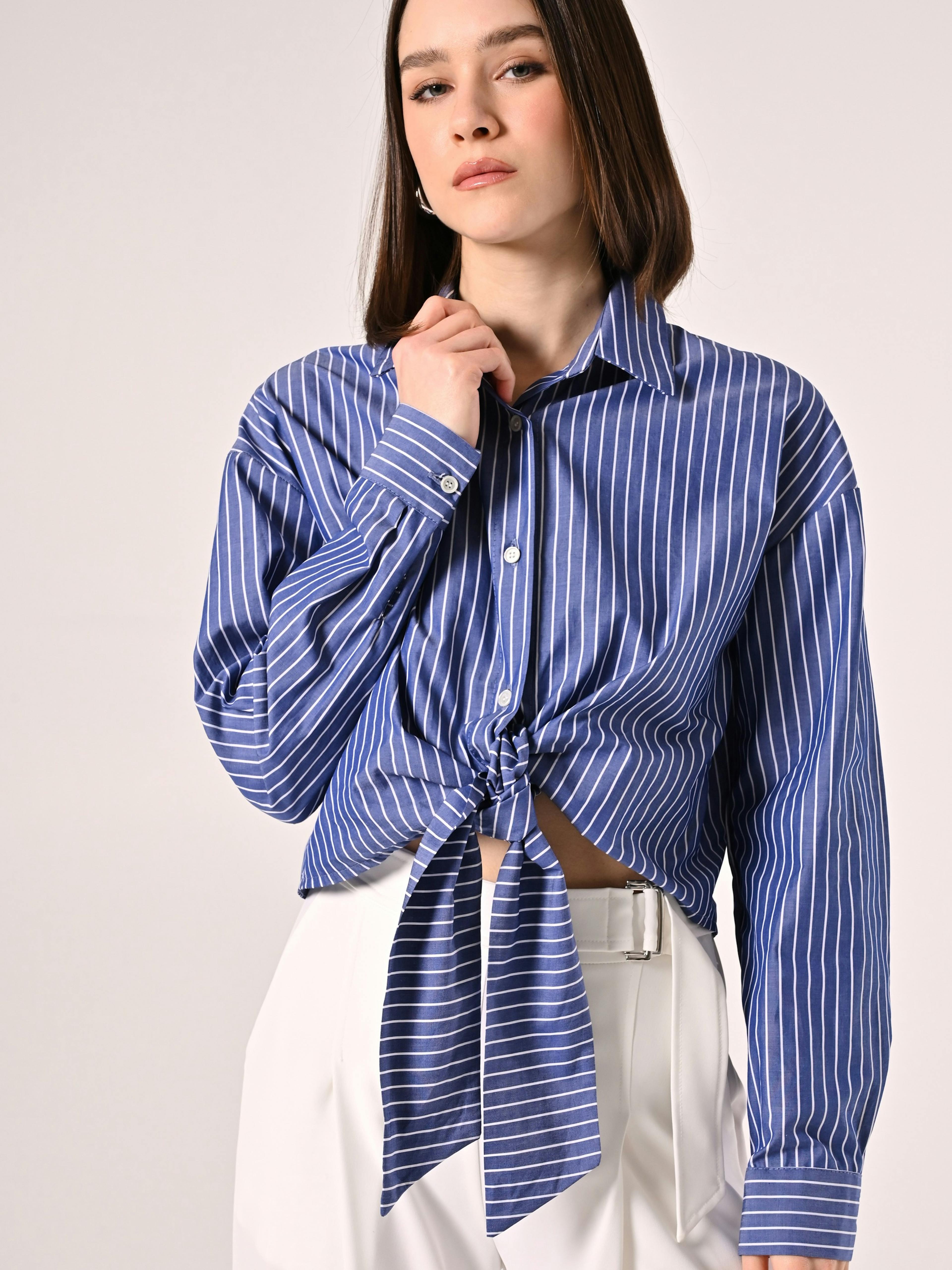 Camicia a righe