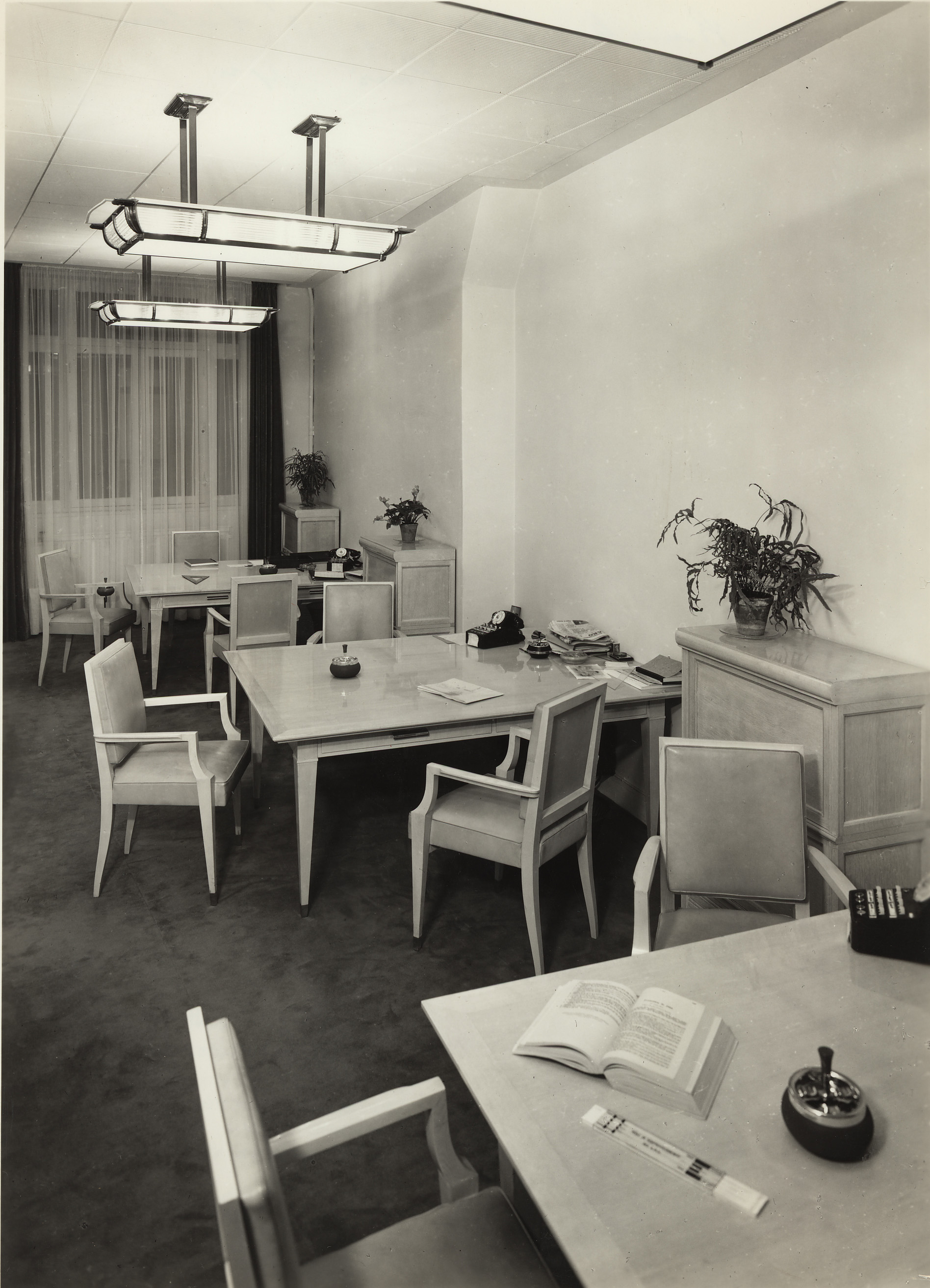 Bureau d'études de statistique, 1958 © Jean Collas/RINCK 