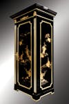 Wardrobe, Chinese lacquer work, ormolu set of bronzes, possibilities to incorporate a safe, 60 x 40 x 137 cm ©RINCK