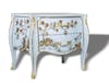 Bedside Table, Chinese lacquer, gold on white background,Furniture ©RINCK, Atelier Midavaine Lacquer