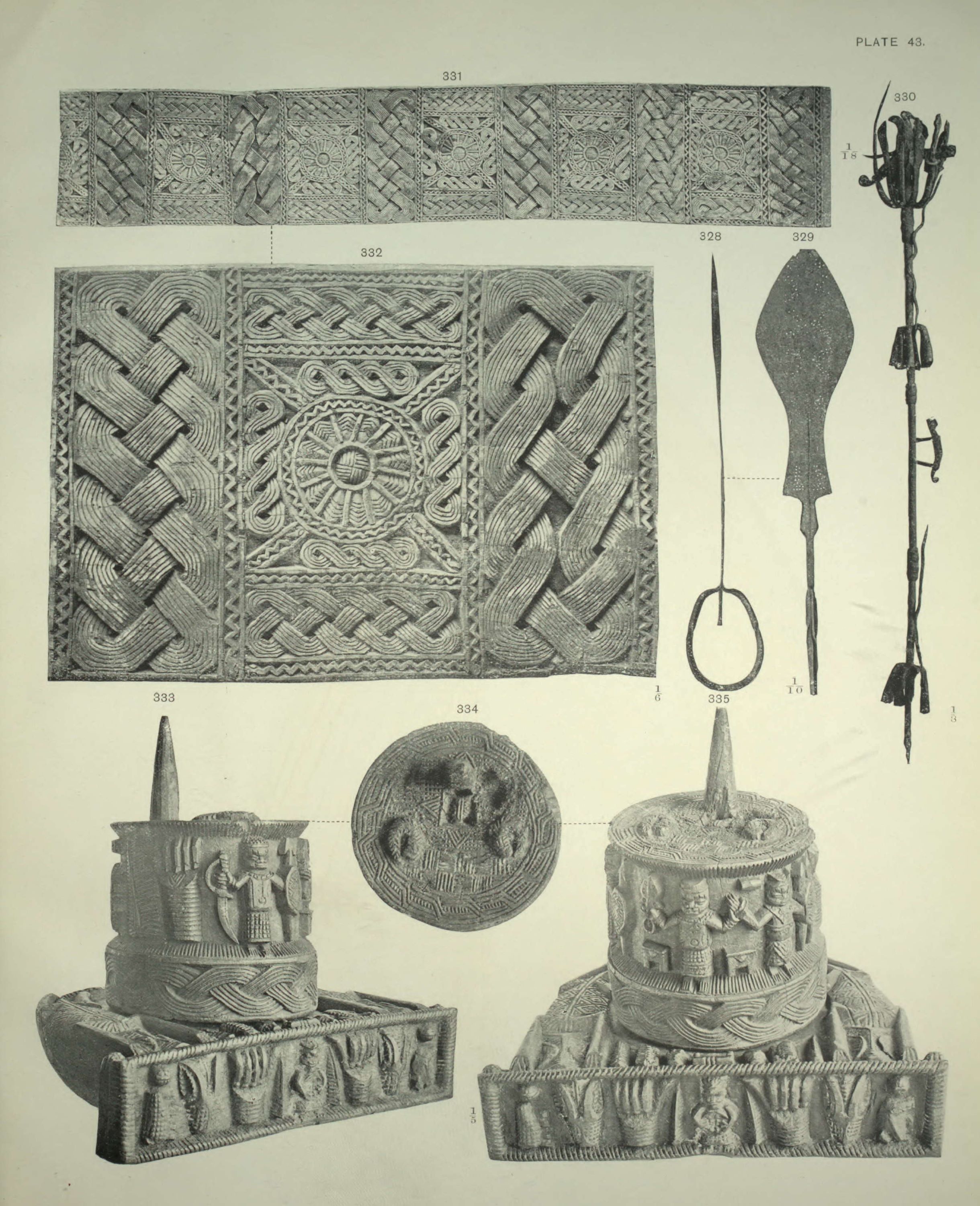 « Antique works of art from Benin » (1900) by A. Pitt-Rivers © Pineway / CC