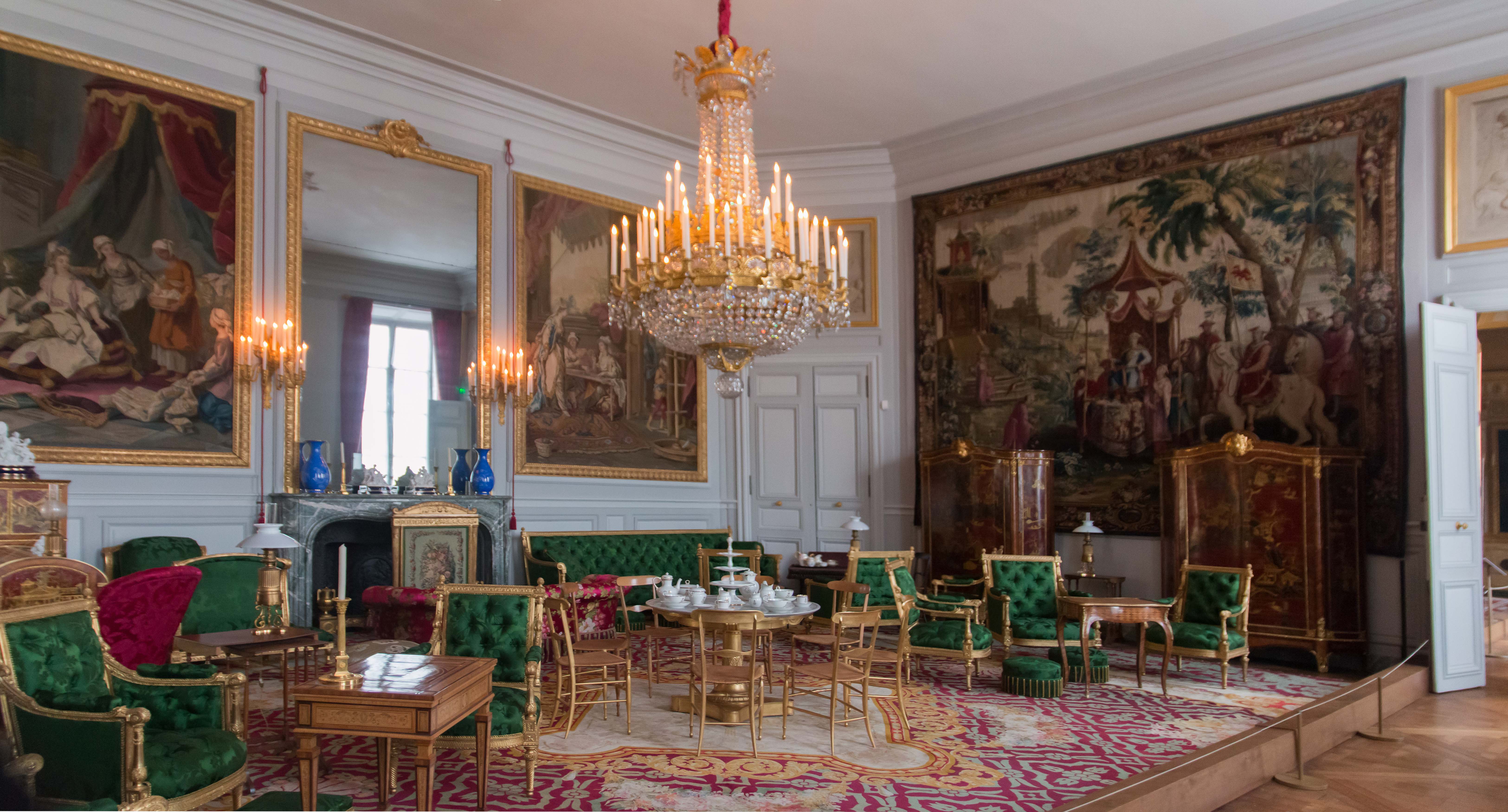 The Tea Room of the Empress Eugenie, Compiègne Castle © Daniel Villafruela / Public domain - Creative Commons