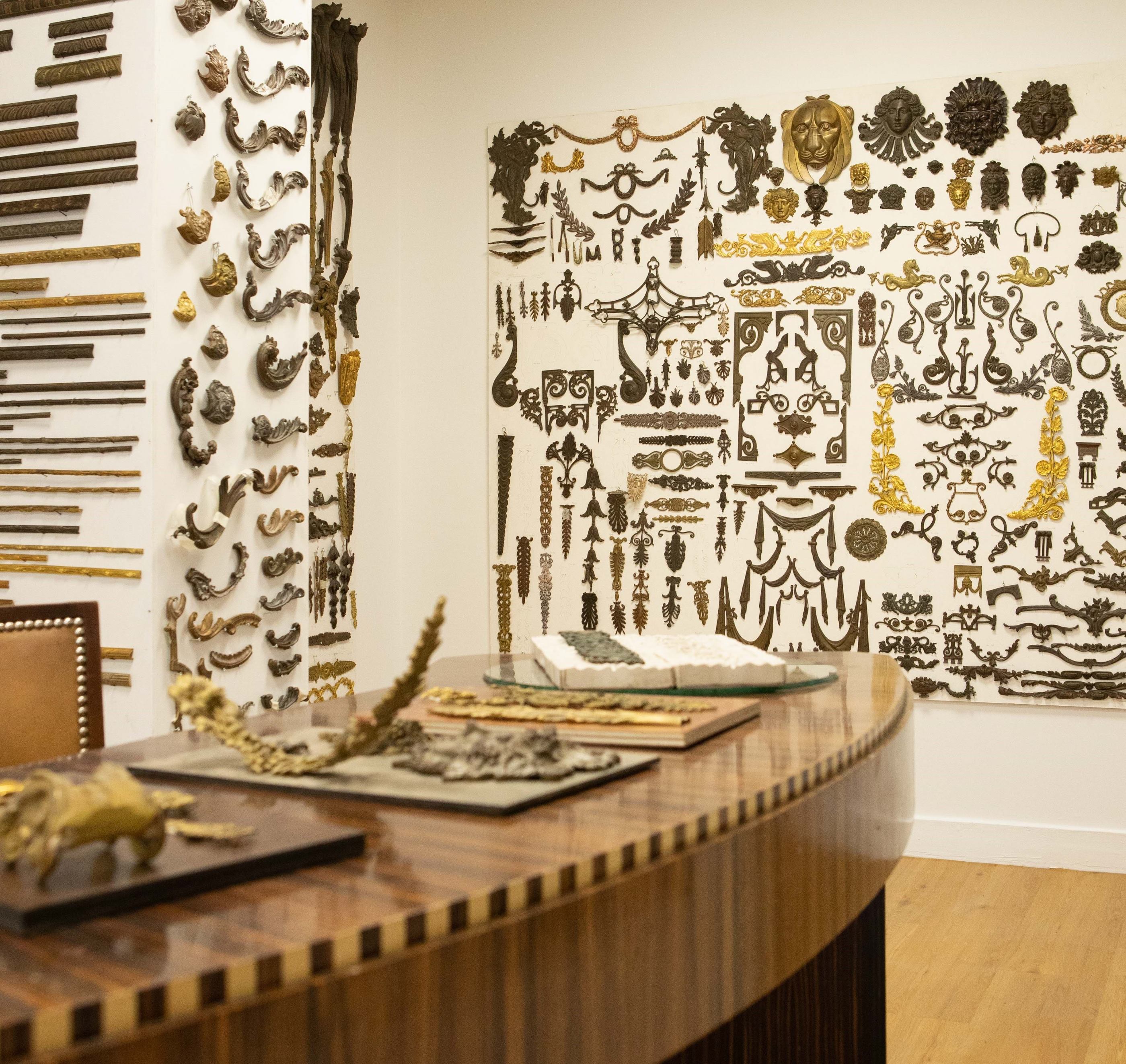 Salle des Bronzes, Rinck Furniture Workshop © Gaspard Hermach/RINCK