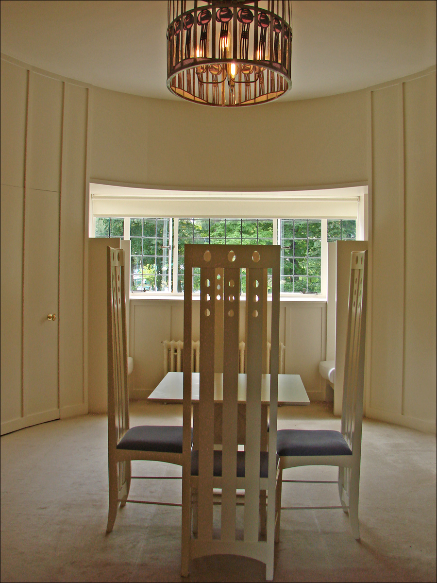 House for an art lover, Glasgow design by Mackintosh, an ode to feminity © Creative Commons/Jean-Pierre Dalbéra