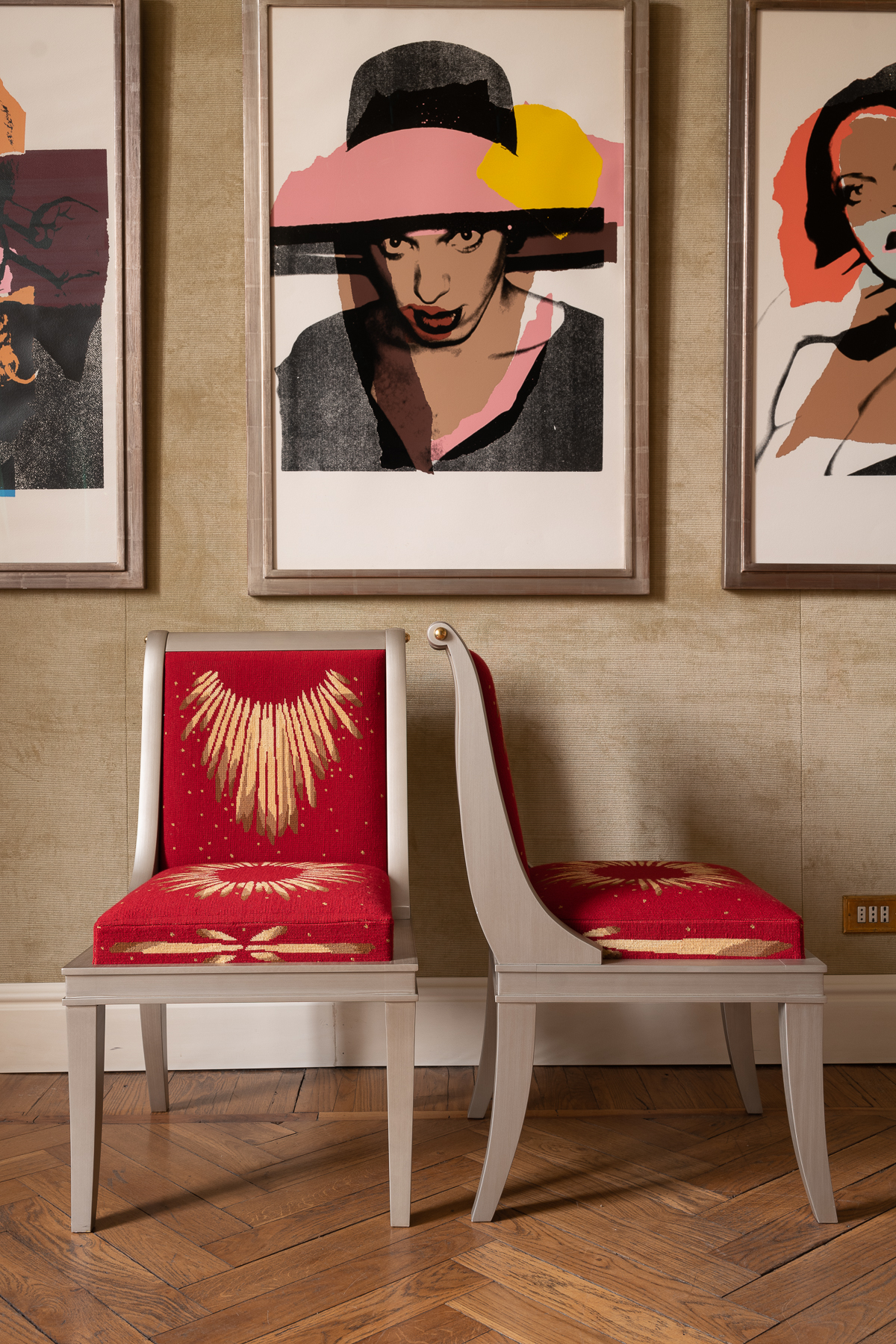 Elysée chair, collaboration Rinck & Fromental © Marco Bertolini for Eric Egan