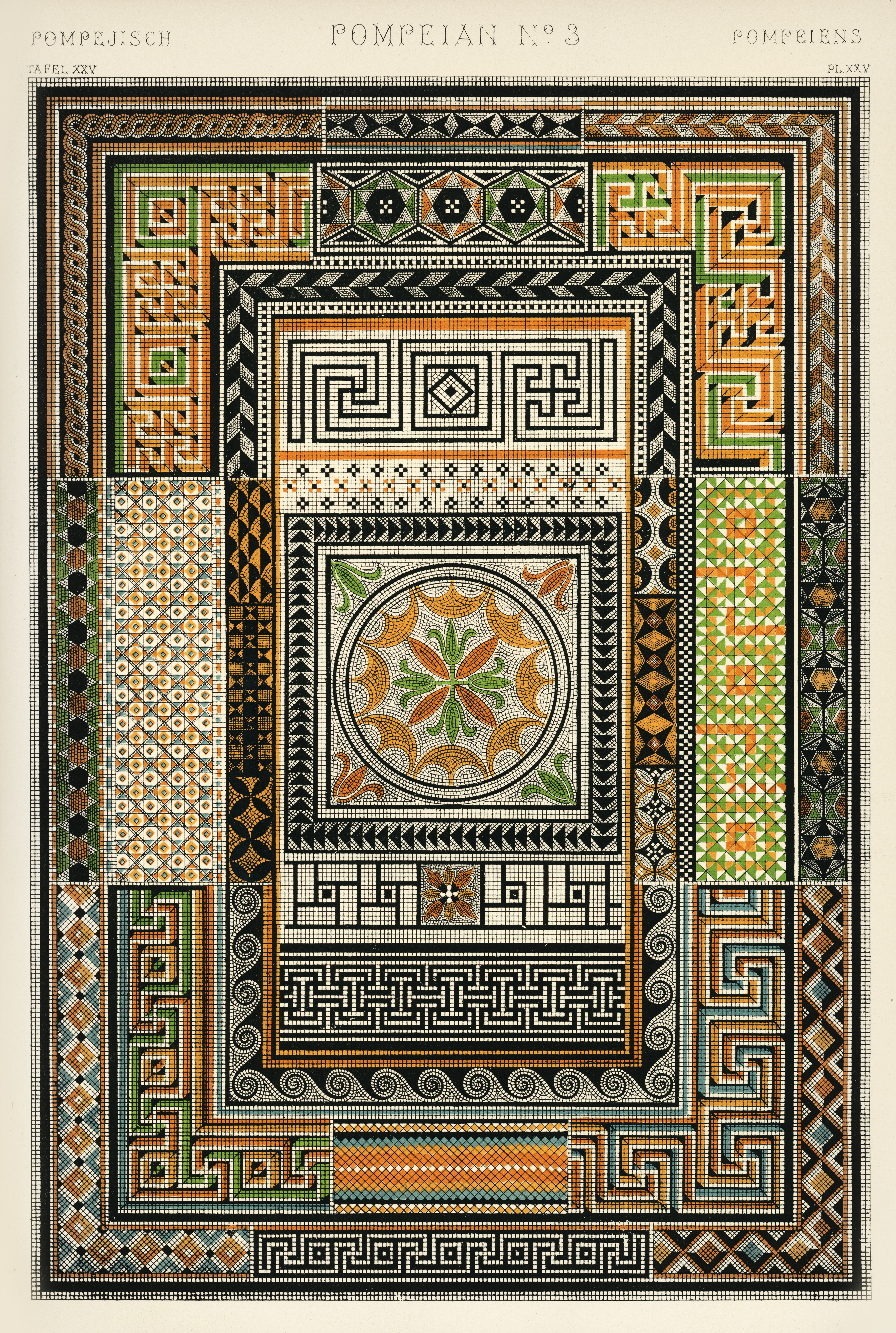 Owen Jones's famous 19th Century The Grammar of Ornament. © Creative Commons / Rawpixel