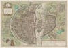 Map of Paris by Georg Braun and Frans Hogenberg, Civitates Orbis Terrarum Editions, 1593 – Weimar Library © Creative Commons/Paris 16