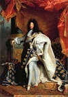 Portrait of Louis XIV in Coronation Costume by Hyacinthe Rigaud, 1701 – Louvre Museum © Creative Commons/Abdicata