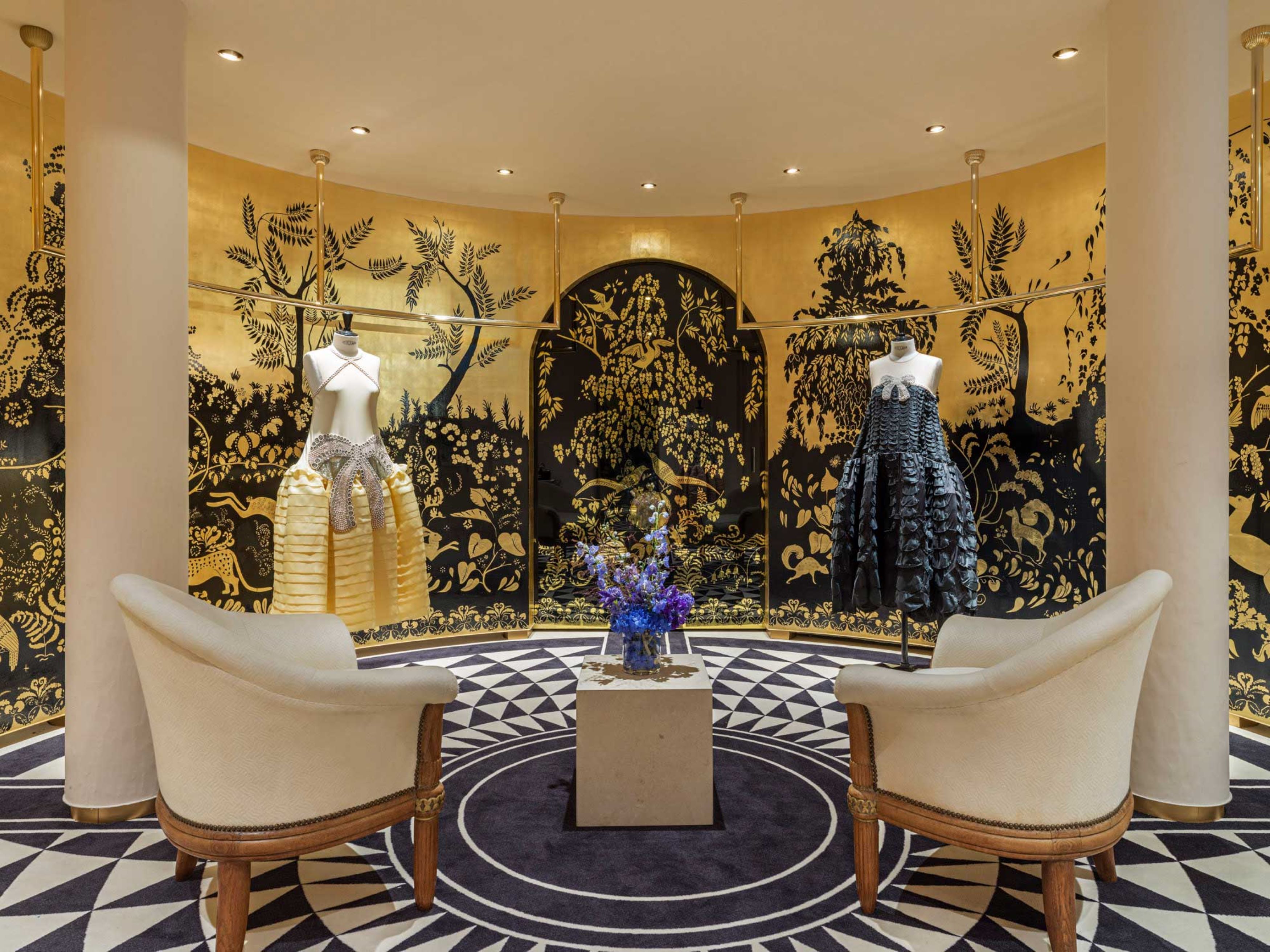 Inside the Lanvin boutique, "The VIC Room" © DR
