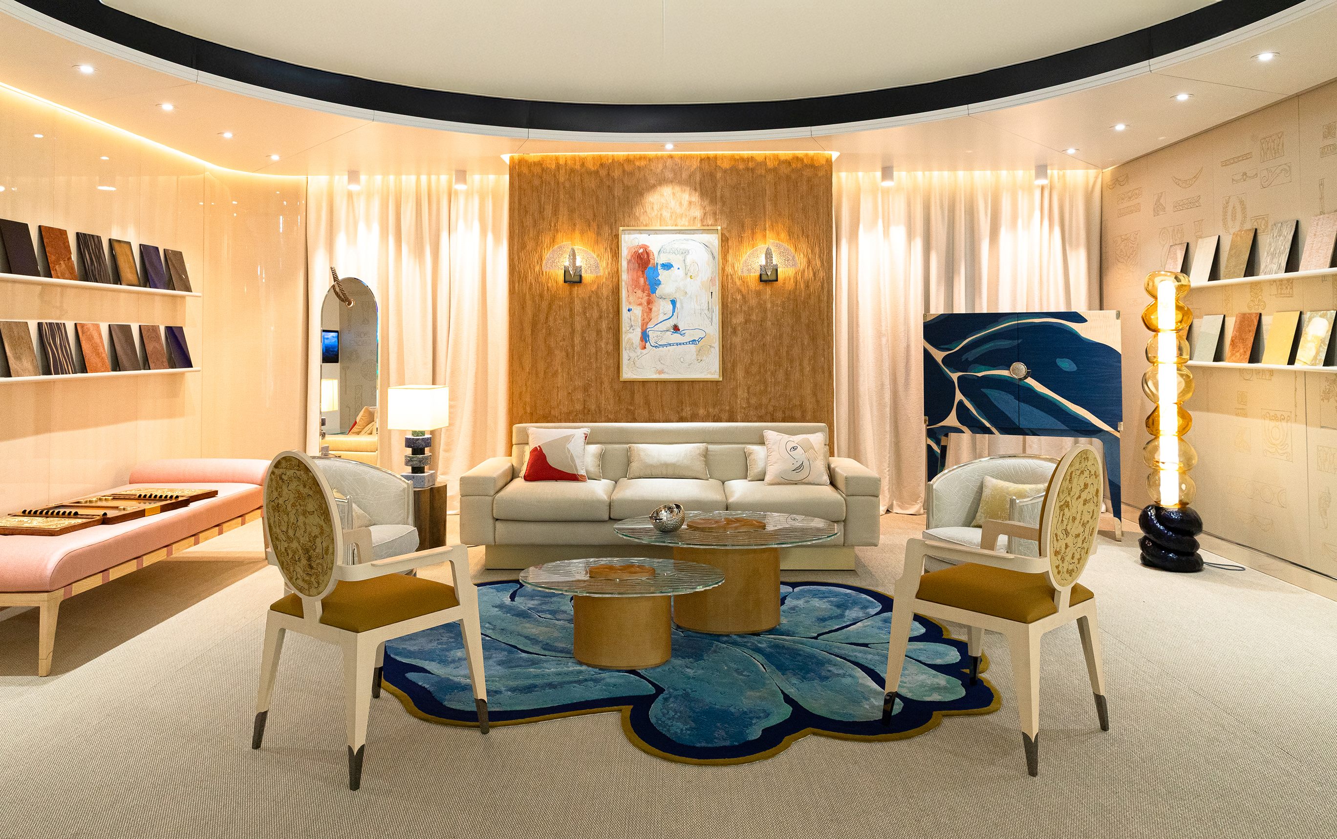 Rinck booth at the Monaco Yacht Show