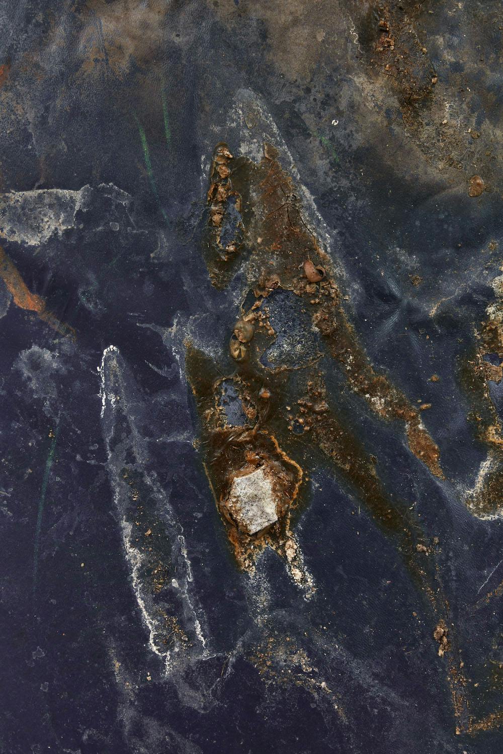 The wind, birds retreating in a field, they the feathers and then a great thumping or buzzing like someone is calling, mining by sea, by land, like how you can believe you’re a good man when you’re a bad one and that you’re a bad man when you’re a good one. Or like how a stomach can tense in the dark.