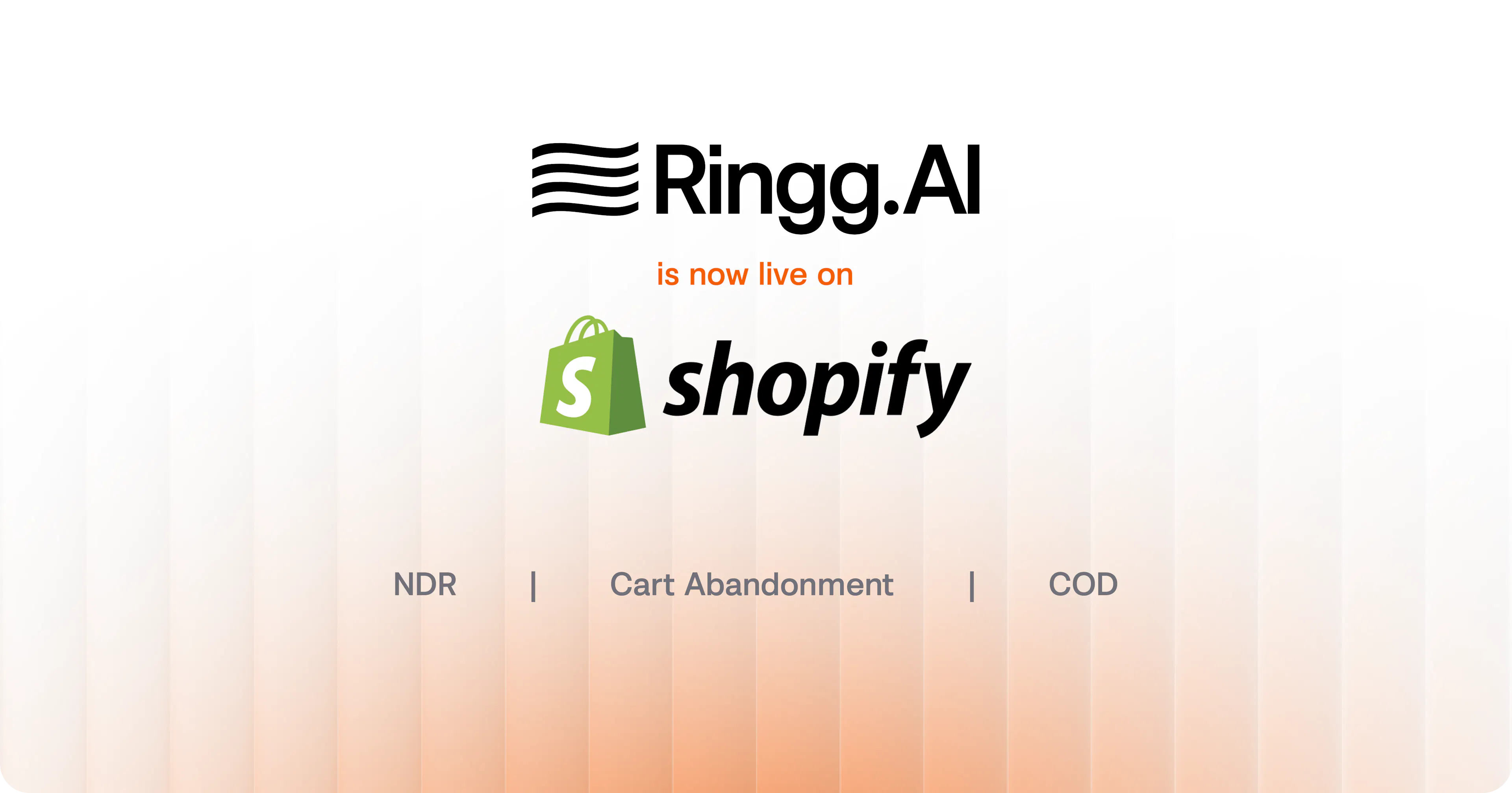 Ringg AI - Shopify