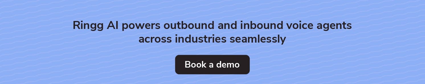 Ringg AI offers no-code voice agent builder for sales and support teams