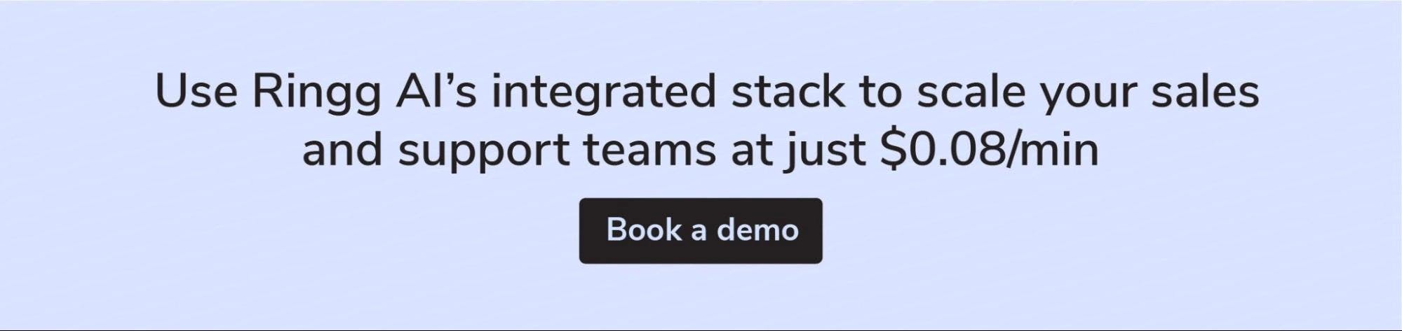 Ringg AI is a cost-efficient, easy-deployment AI voice agent platform