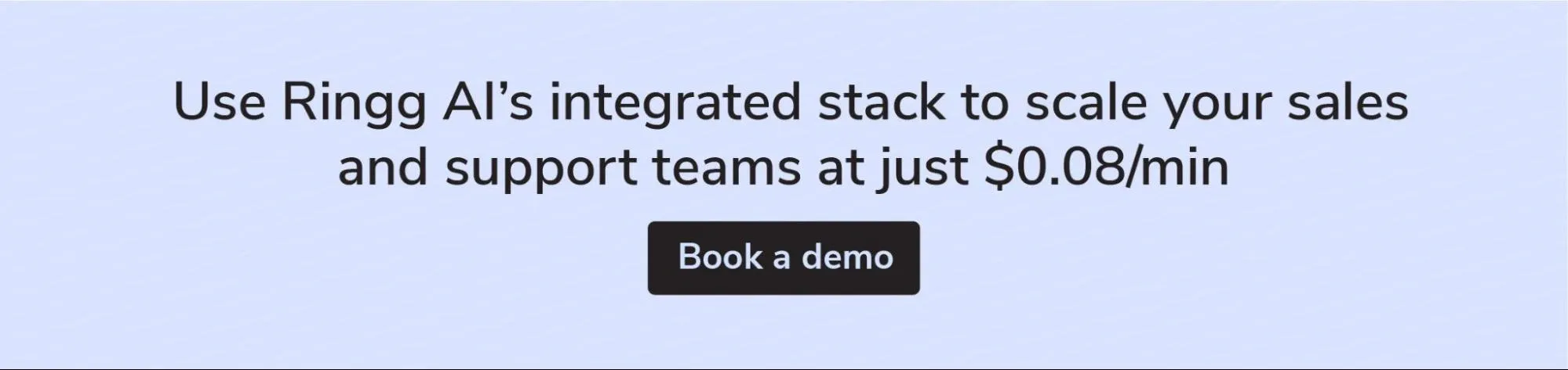 Ringg AI is a cost-efficient, easy-deployment AI voice agent platform
