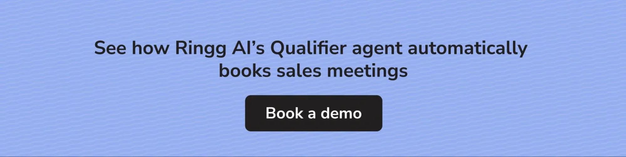 Ringg AI offers pre-trained agents The Qualifier, The Collector, and The Setter to handle live enterprise calls