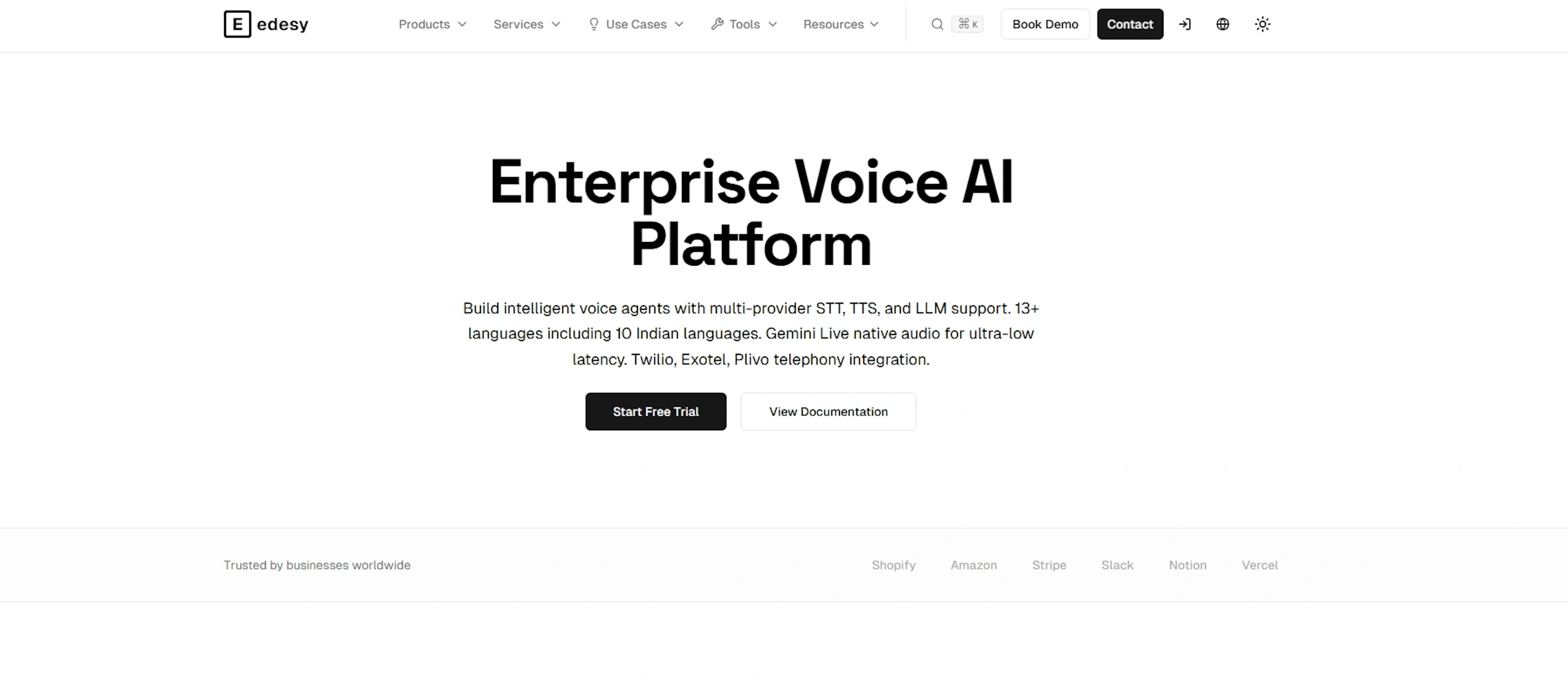 Home page of Edesy