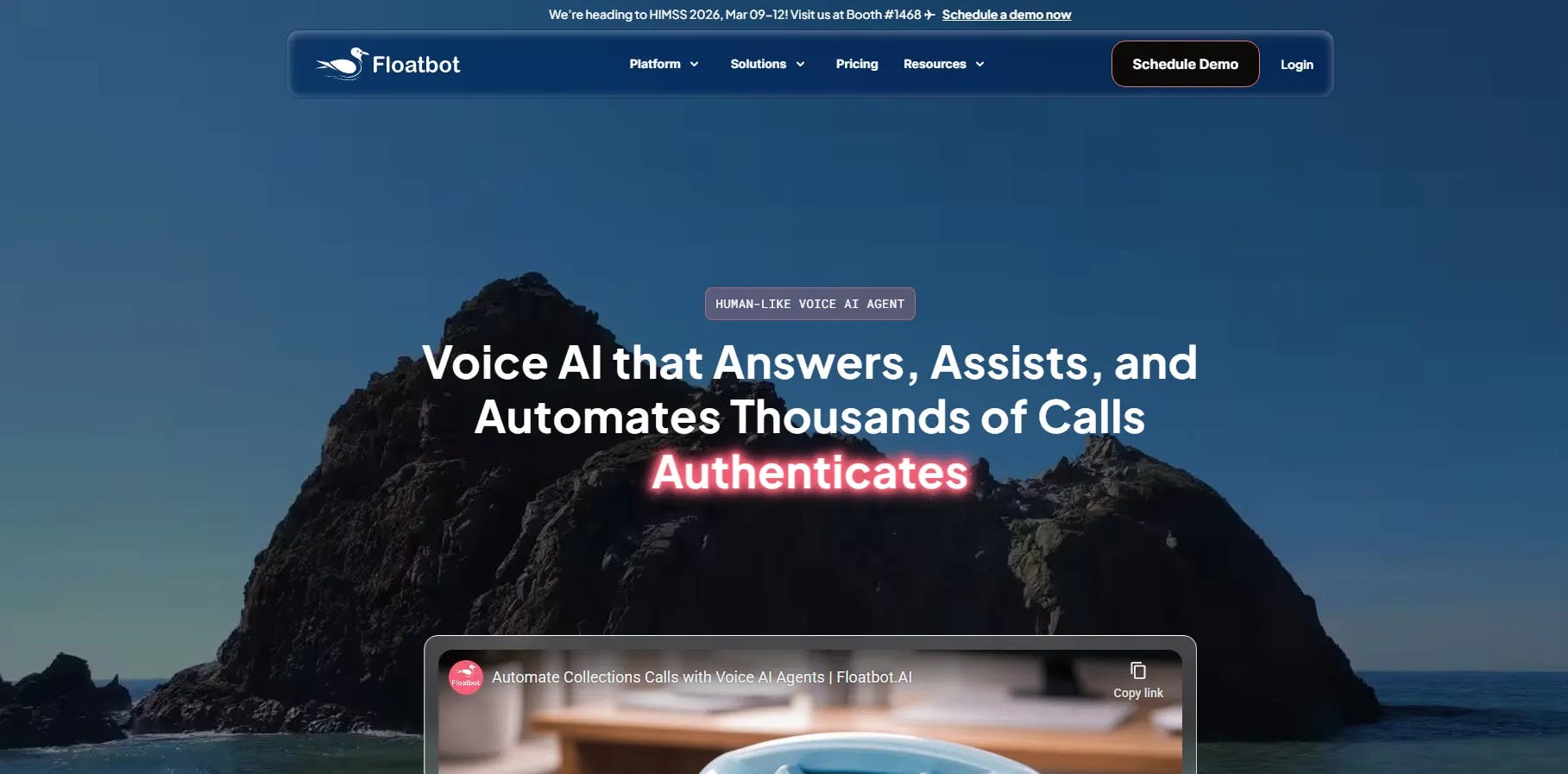 Home page of Floatbot