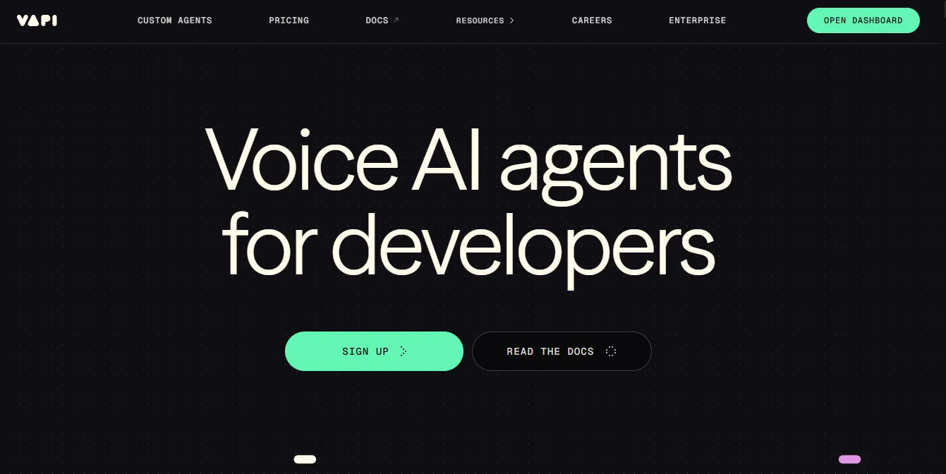 Vapi AI website