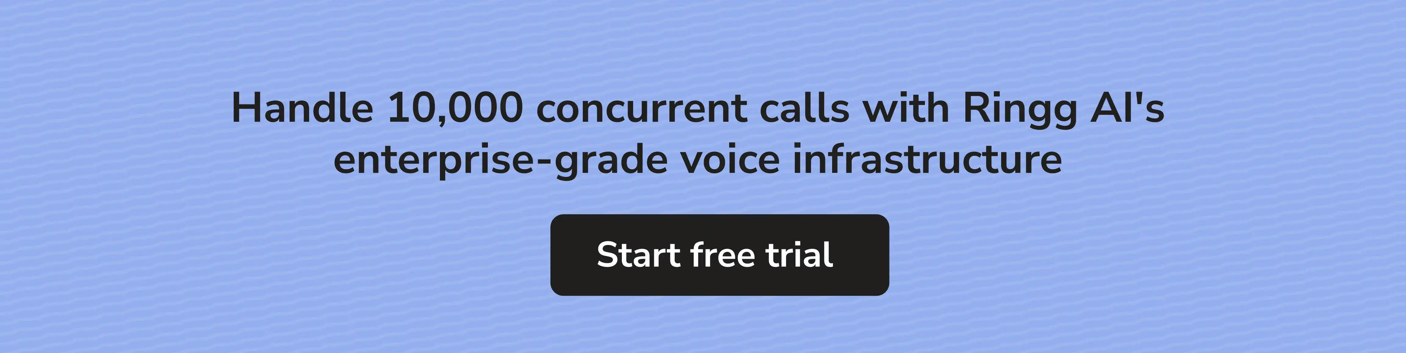 Ringg AI enterprise voice infrastructure for high-volume call automation