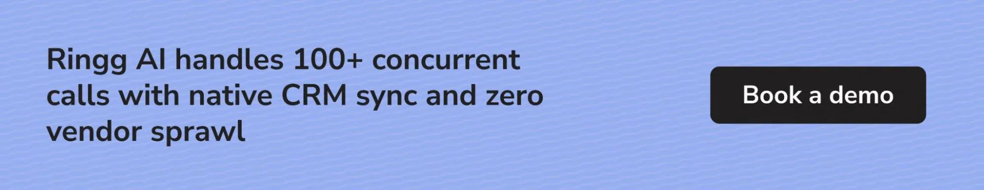 Ringg AI manages concurrent enterprise support calls with live CRM integration