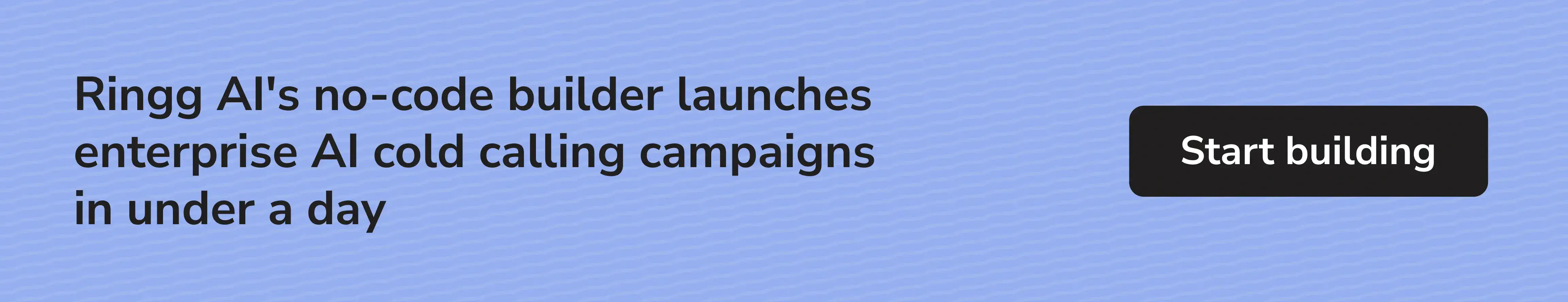 Ringg AI offers a no-code logic builder for enterprise AI cold calling at scale