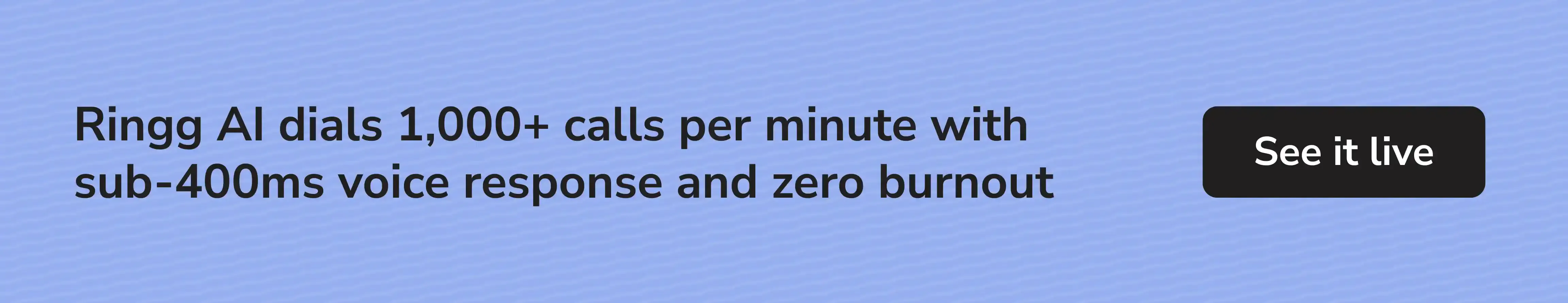 Ringg AI is a high-volume AI cold calling platform with sub-400ms voice response